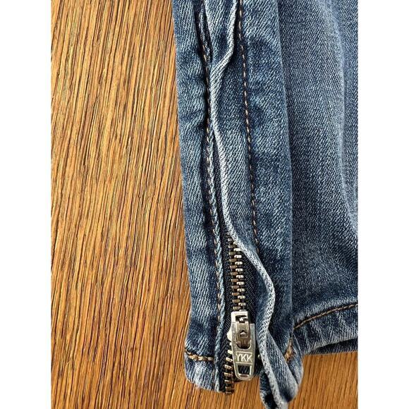 Pistola Skinny Jeans Distressed Zipper at ankles Size 27 - Picture 6 of 8